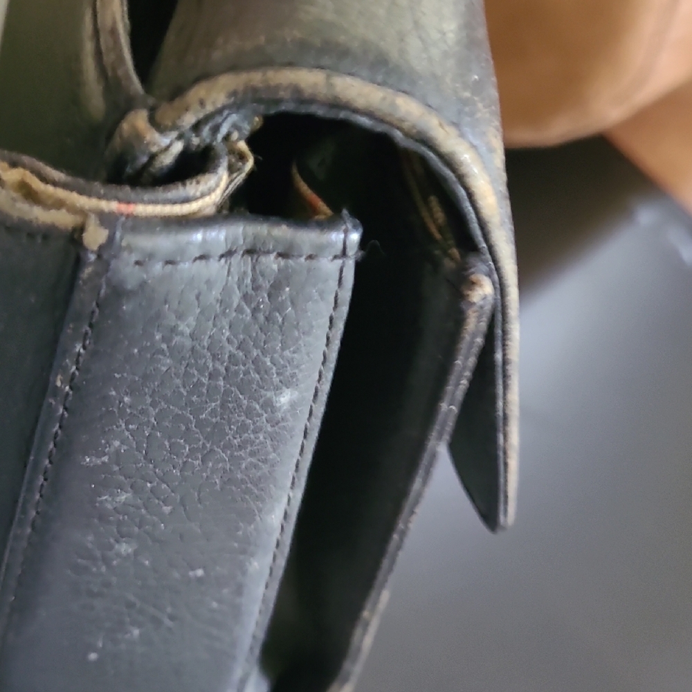 Burberry Black Leather Men's Briefcase - Picture 4 of 13